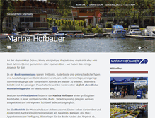 Tablet Screenshot of marina-hofbauer.at